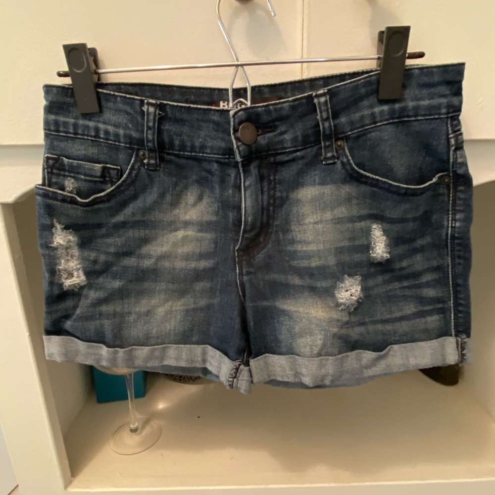 Urban Outfitters- stretchy denim shorts